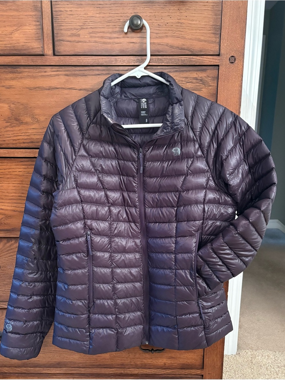 Mountain Hardwear Women's Lightweight Packable Down Jacket - Dark Plum